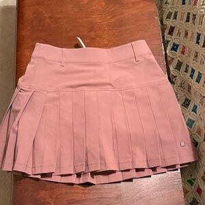 Pleated Pink Skirt